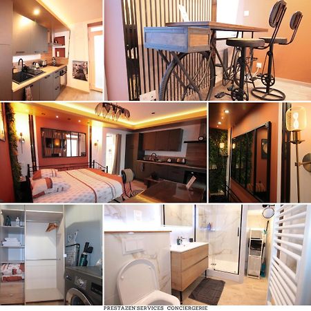 Luxury Studio, Rez De Chaussee, Parking Prive Video Surveillance, Canape Haute Qualite Convertible Couchage 2 Personnes, Centre Ville Proche, Restaurant, Boulangerie 2 Minutes A Pied, Terrasse - 800Metre Carre De Terrain - Gere Par Presta-Zen'Service Verdún Exterior foto