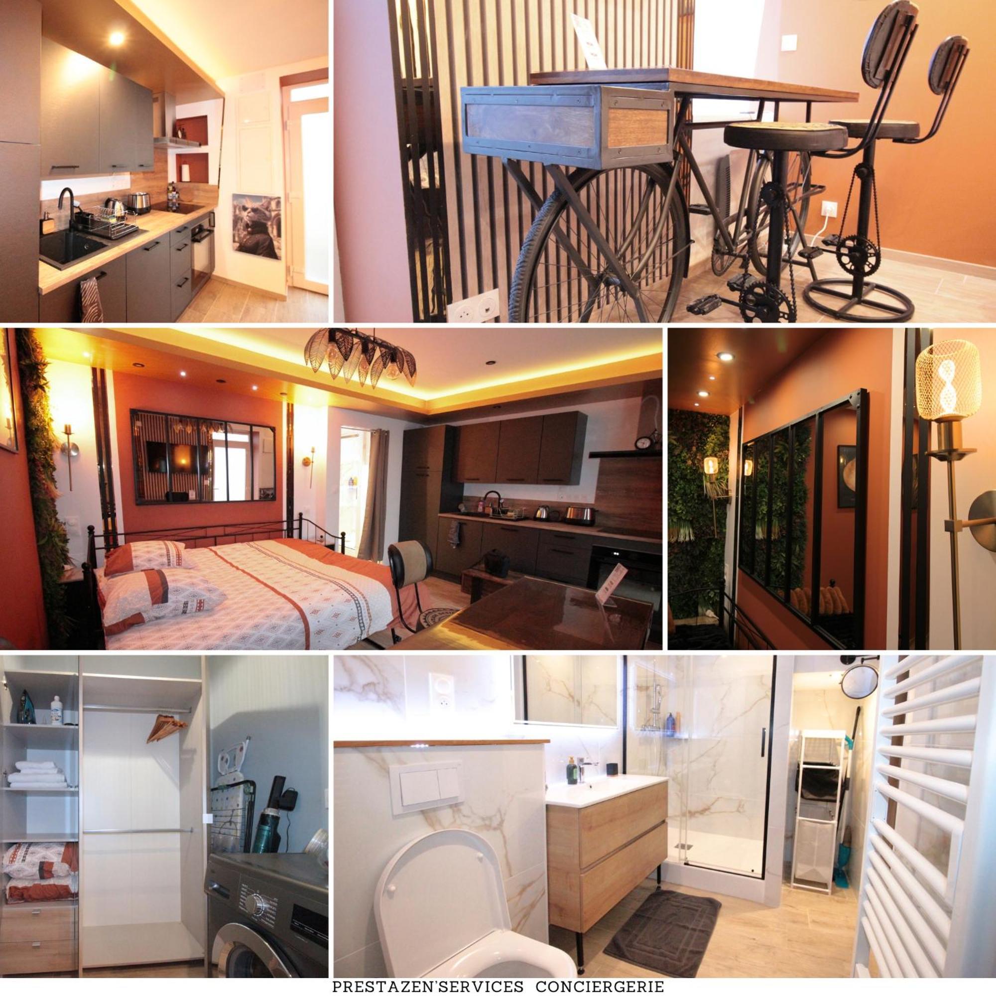 Luxury Studio, Rez De Chaussee, Parking Prive Video Surveillance, Canape Haute Qualite Convertible Couchage 2 Personnes, Centre Ville Proche, Restaurant, Boulangerie 2 Minutes A Pied, Terrasse - 800Metre Carre De Terrain - Gere Par Presta-Zen'Service Verdún Exterior foto